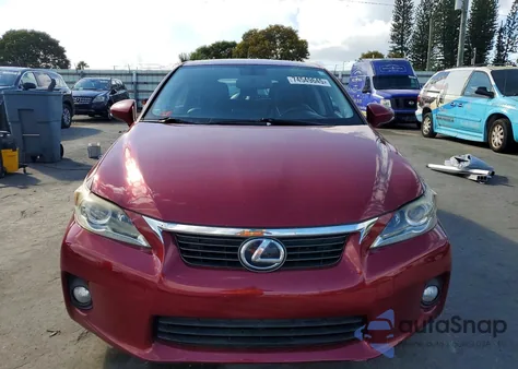 2013 Lexus Ct 200 из США, поврежденный, VIN JTHKD5BH9D2172422